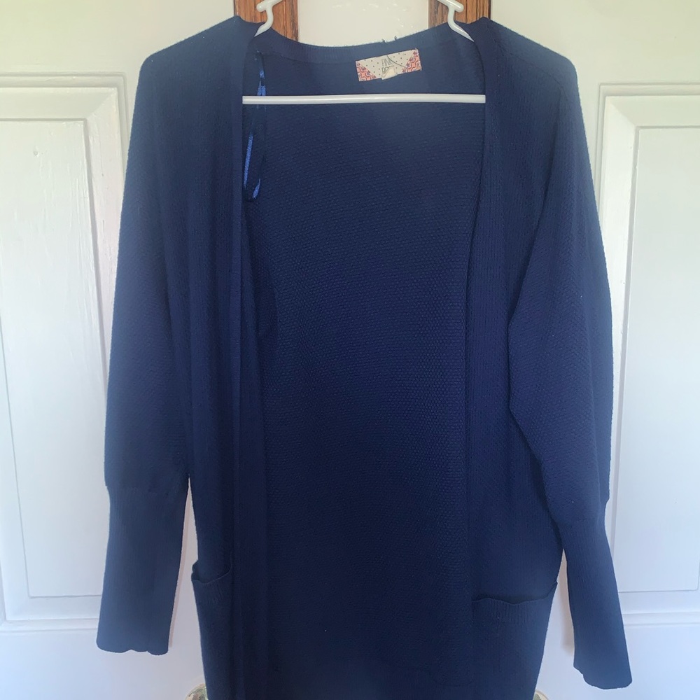Navy Cardigan